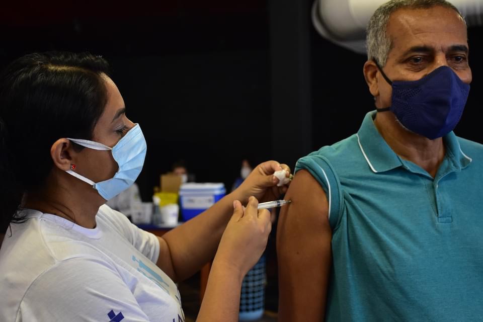 Na luta contra o Covid-19, o Club Municipal é mais um ponto de vacinação no Rio de Janeiro