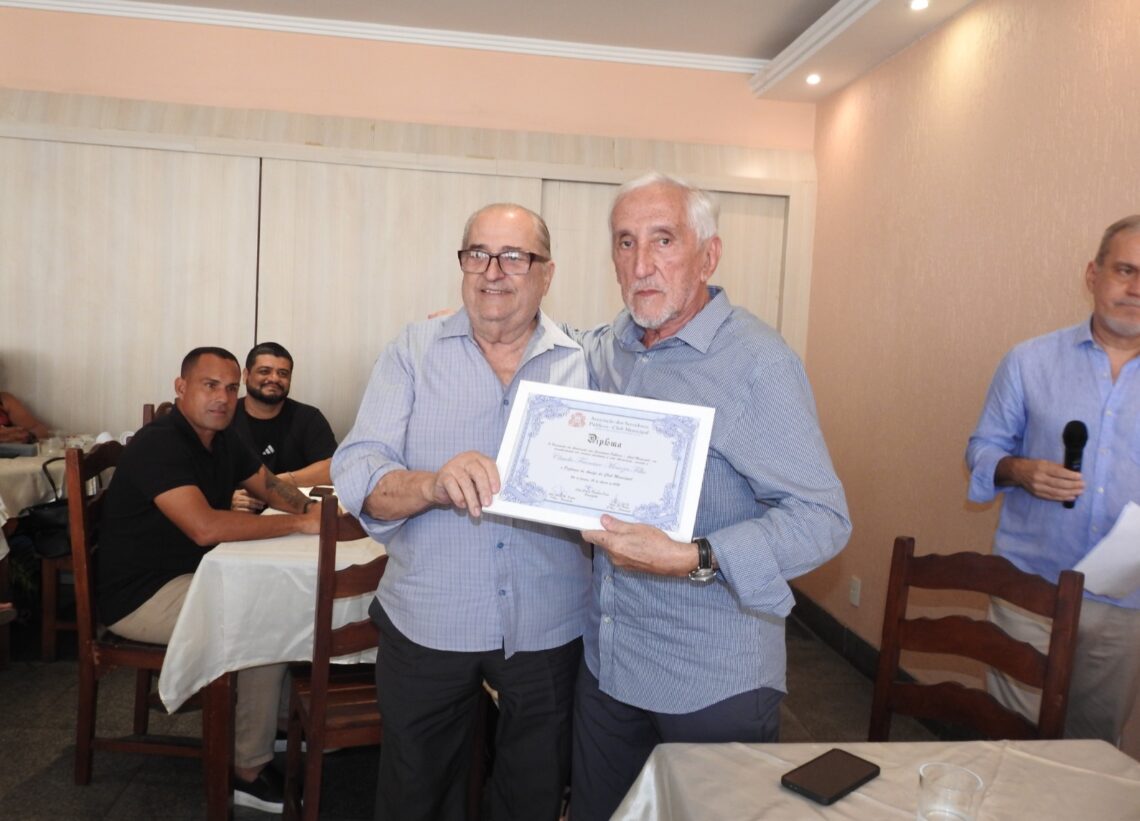 Certificado de Agradecimento e Parceria com a Asa-Rio e a Portuguesa Carioca