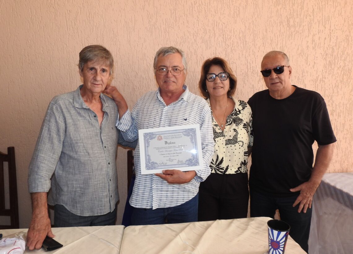 Certificado de Agradecimento e Parceria com a Asa-Rio e a Portuguesa Carioca