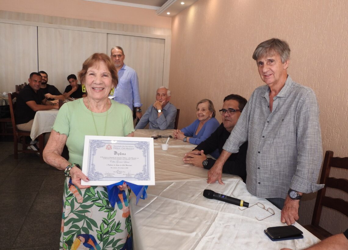 Certificado de Agradecimento e Parceria com a Asa-Rio e a Portuguesa Carioca