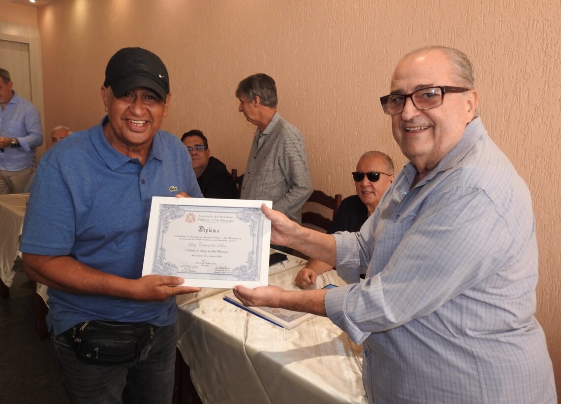 Certificado de Agradecimento e Parceria com a Asa-Rio e a Portuguesa Carioca